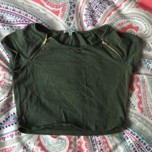 NWOT Charlotte Russe Crop Top